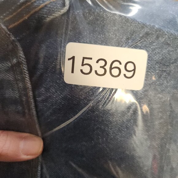 Wrangler Riggs Jeans Mens 34x32 Blue Workwear Carpenter FR Relaxed Faded Denim - Picture 16 of 16